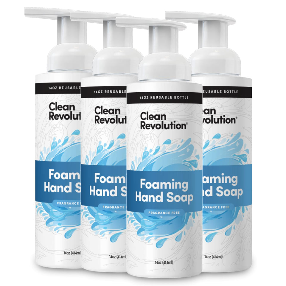 Clean Revolution front packaging 14oz showing product and unscented benefit