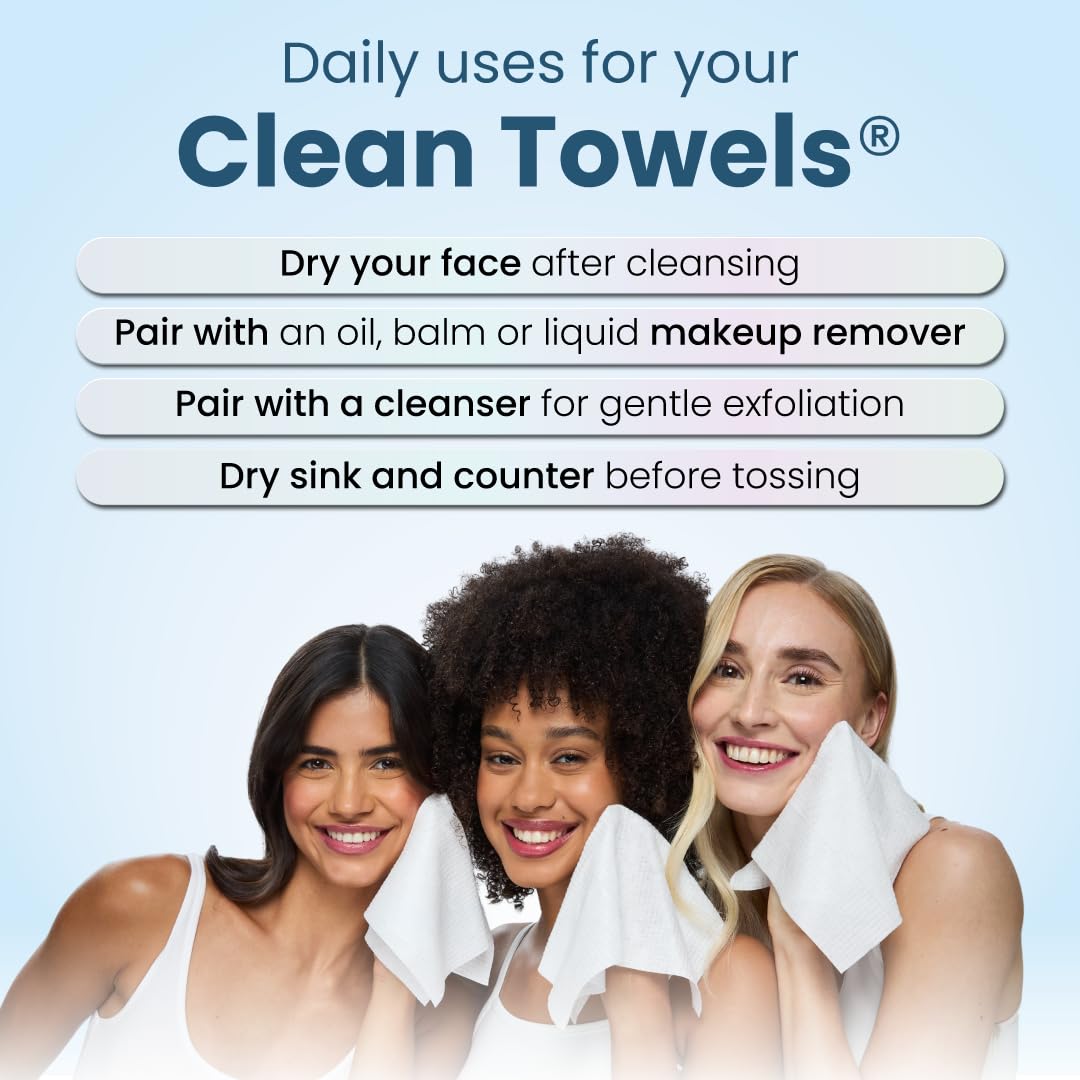 CLEAN SKIN CLUB four packs lined up showing variety options and travel-ready design