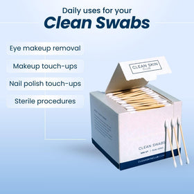 Clean Skin Club bamboo shaft texture emphasizing sturdy, eco-friendly build