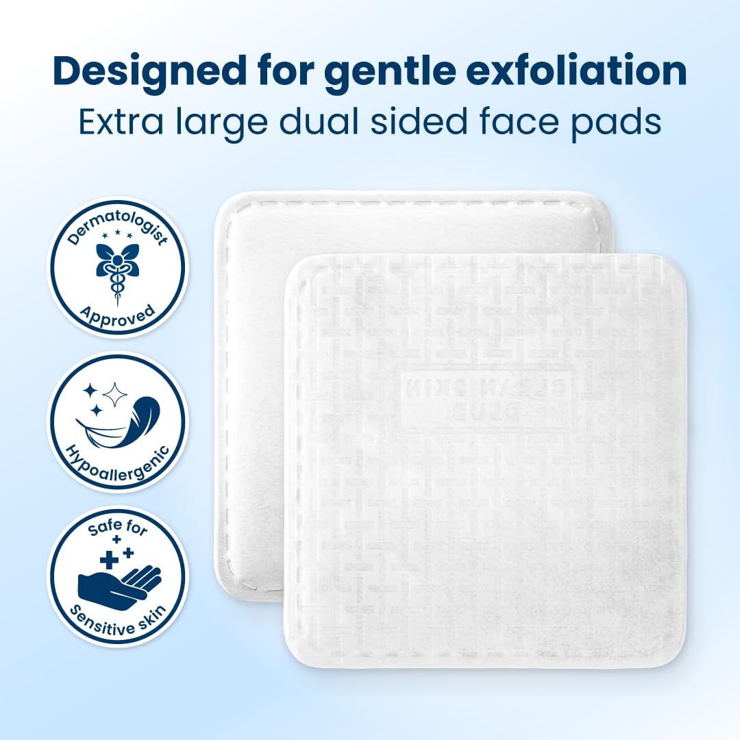 Clean Skin Club triple-layer cross-section showing durable construction