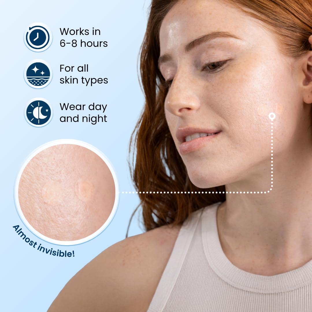 CLEAN SKIN CLUB close-up of patch texture highlighting thin hydrocolloid