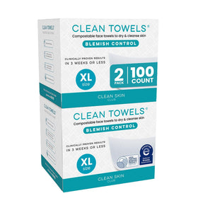 Clean Skin Club front packaging showing product name and count for clear identification