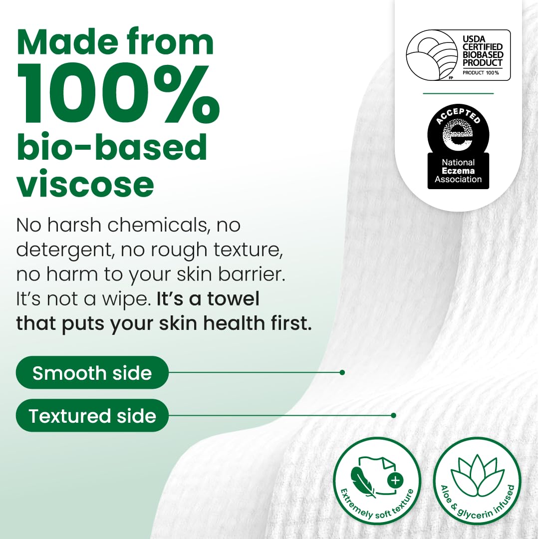 CLEAN SKIN CLUB label closeup lists aloe and glycerin for soothing hydration