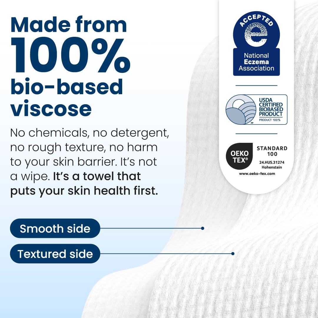 Clean Skin Club removing makeup demonstrating effective, gentle cleansing