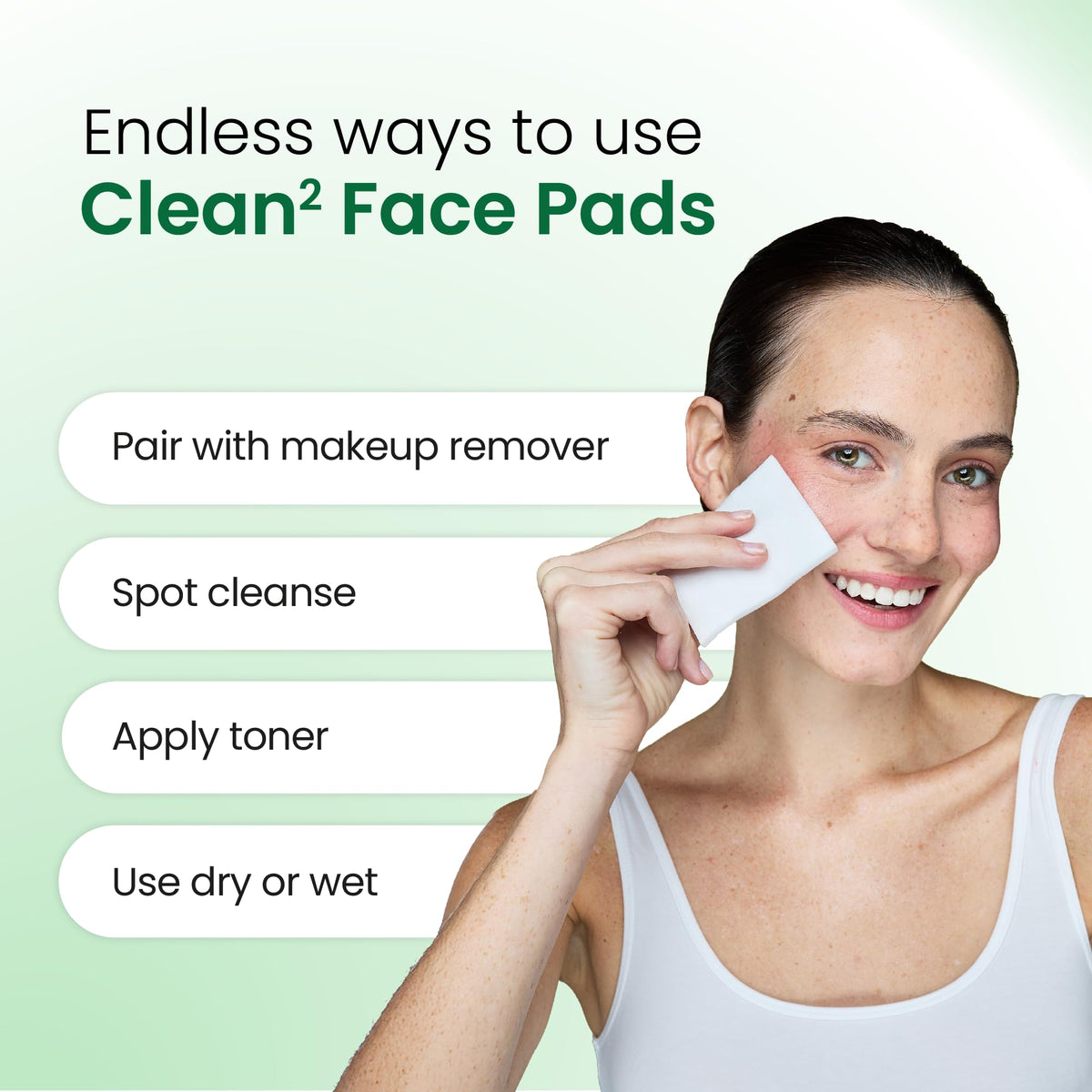 Clean Skin Club two packaging designs showing unchanged pad quality benefit