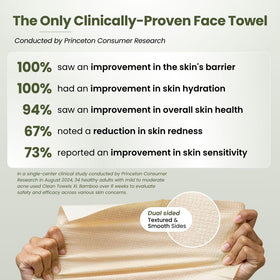 Clean Skin Club close-up of bamboo viscose fibers highlighting soft texture