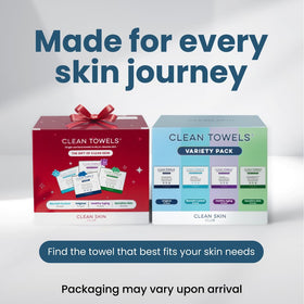 CLEAN SKIN CLUB towel close-up demonstrating gentle texture for sensitive skin