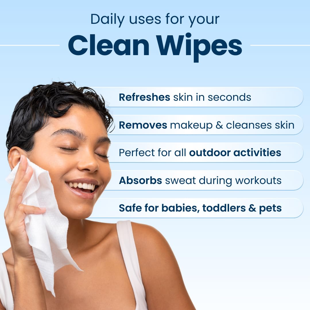 CLEAN SKIN CLUB wipe removing waterproof mascara for effective makeup removal