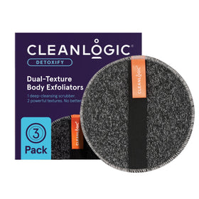 Cleanlogic front packaging showing 3-count value pack and branding benefit