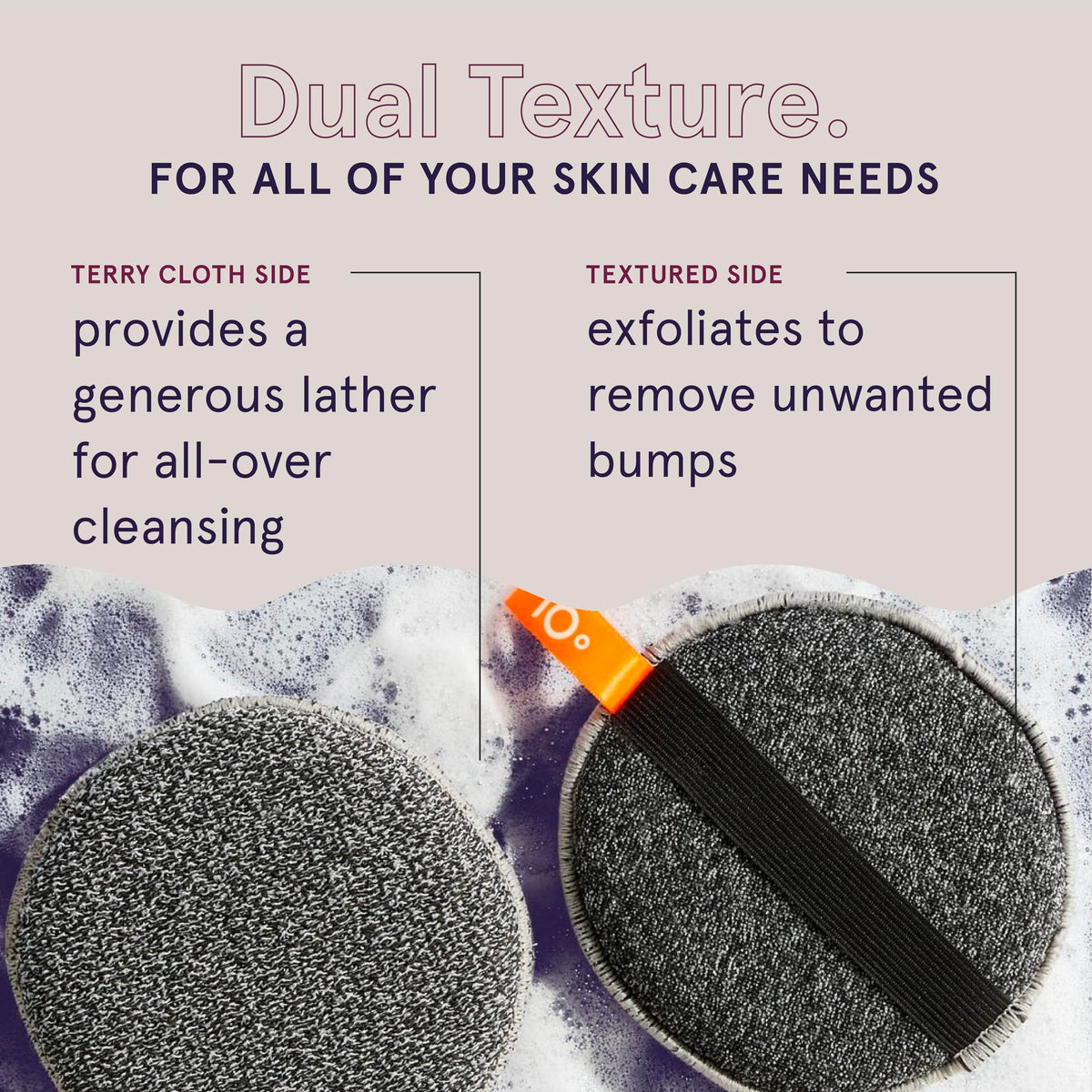 Cleanlogic in-shower use demonstrating lathering and surface cleansing benefit