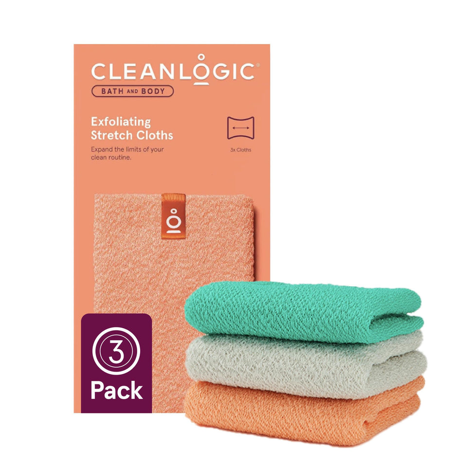 Cleanlogic front packaging showing three assorted colors and value pack benefits