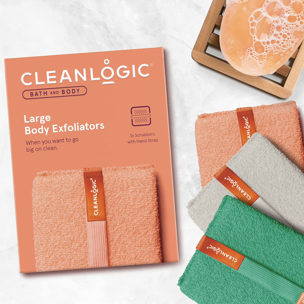 Close-up of Cleanlogic woven texture highlighting quick-dry, hygienic weave