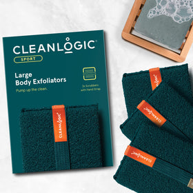 Cleanlogic close-up of woven texture highlighting quick-dry benefit