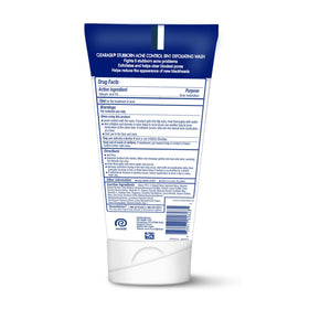 Clearasil texture comparison showing improved skin smoothness benefit