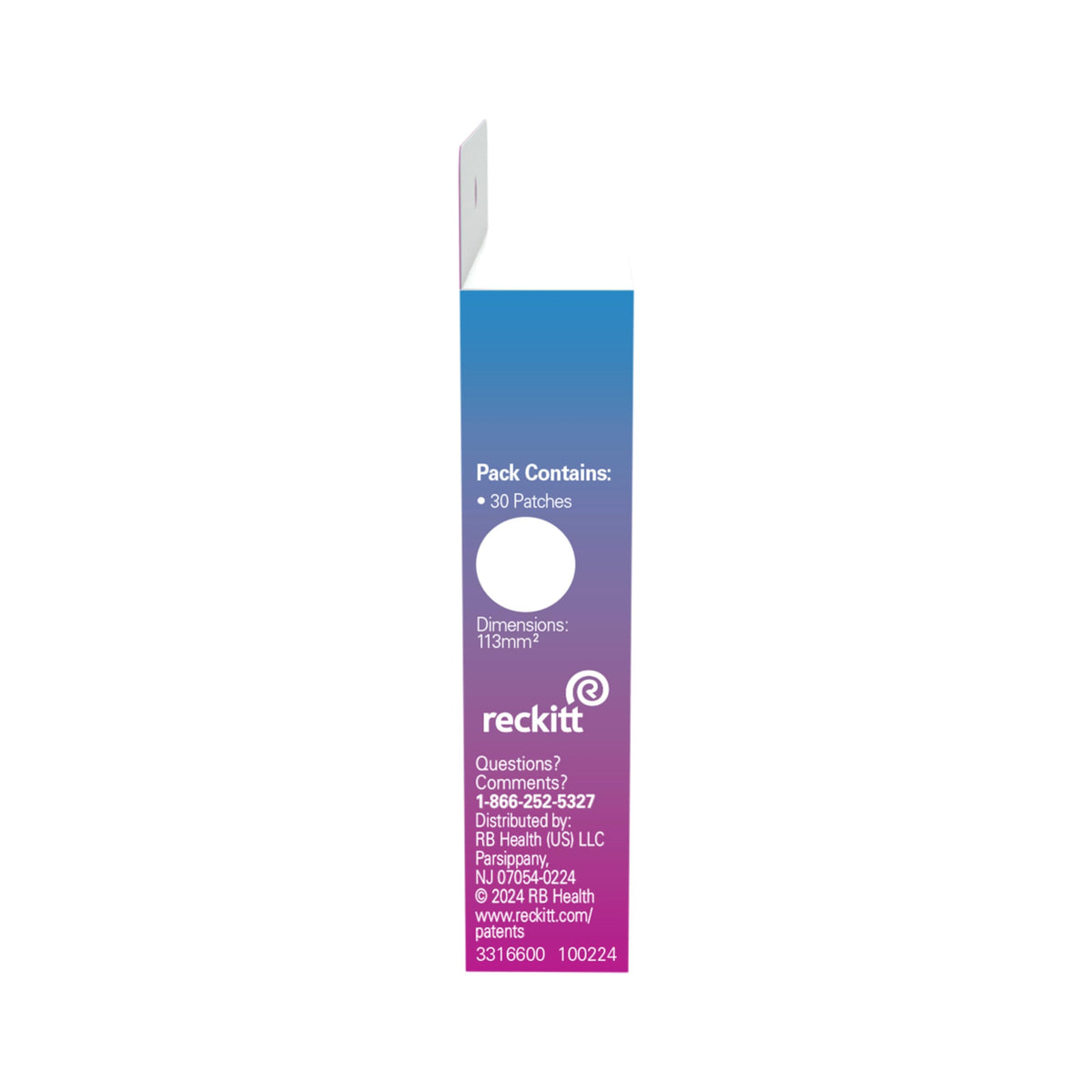 Clearasil product label with usage steps and safety guidance