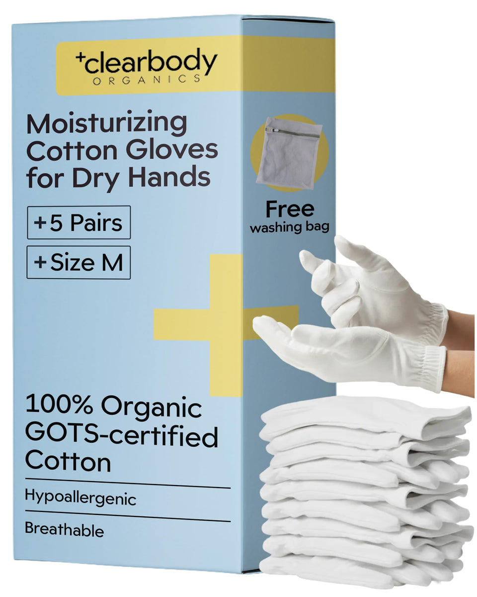 Clearbody Organics front packaging showing product and benefits for easy selection