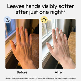 Clearbody Organics stacked gloves showing quantity and reusable value