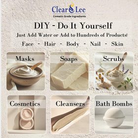 ClearLee clay mixed in bowl ready for a DIY face mask benefit