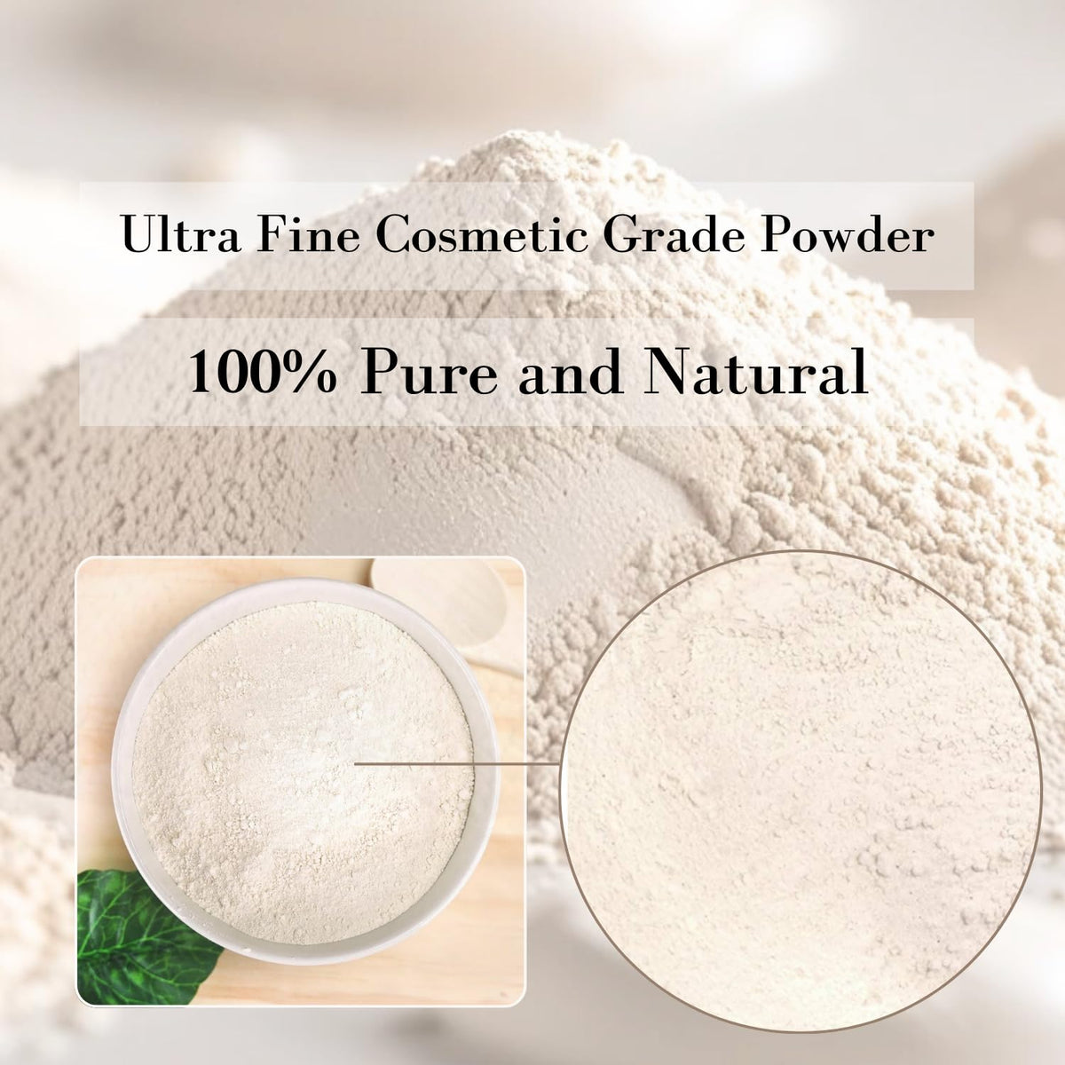ClearLee kaolin applied to hair scalp demonstrating detox and balance benefit