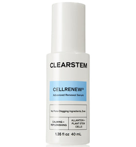 CLEARSTEM bottle front view showing sleek label and product benefit