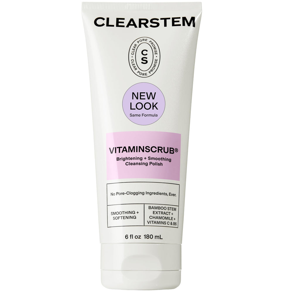 CLEARSTEM bottle front view showing product and benefits