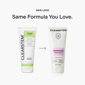 CLEARSTEM on bathroom shelf lifestyle image suggesting daily routine