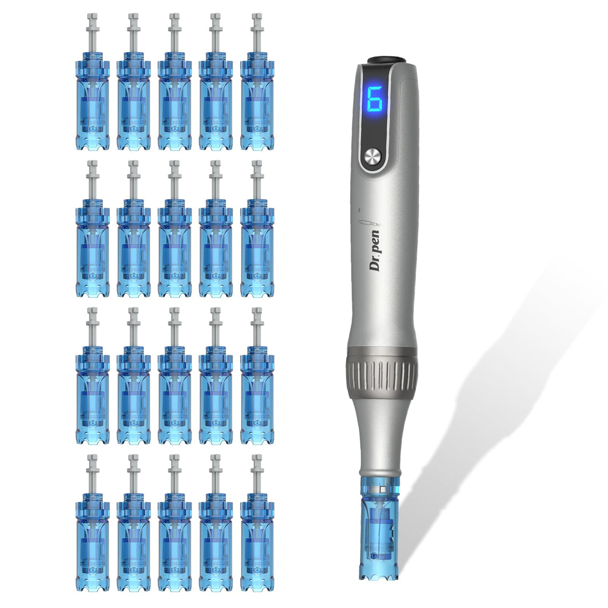 CLETINA front view pen and packaging showing portable design and brand reliability