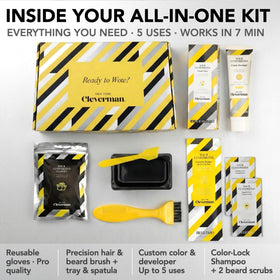 CLEVERMAN gloves and spatula detail for clean, accurate application every use