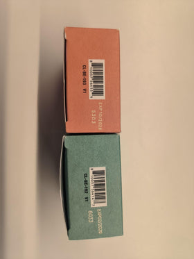Cliganic bar held in hand to show real size and travel convenience