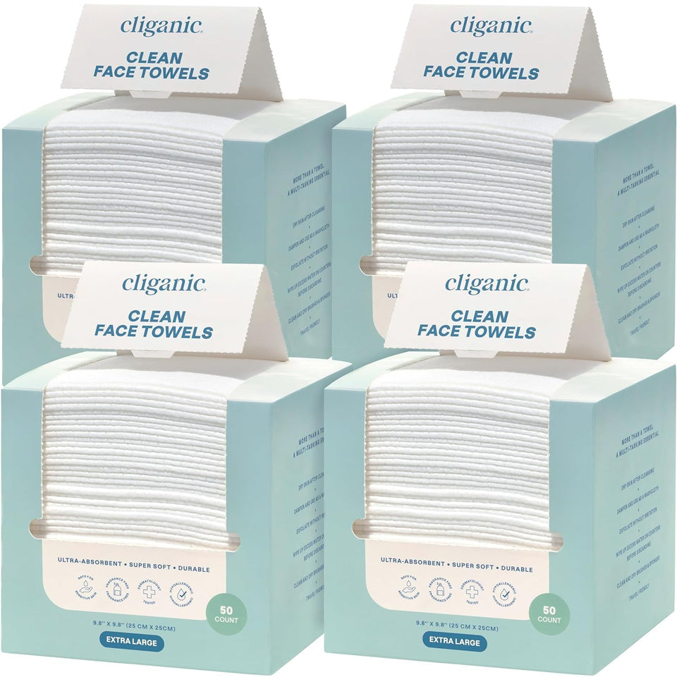 Cliganic front box showing 200-count bulk pack and branding benefit convenience