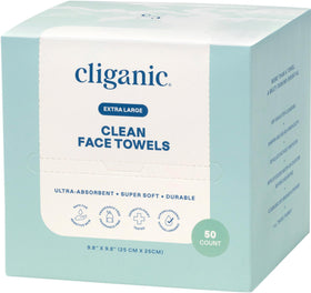 Cliganic on bathroom vanity lifestyle scene for travel convenience