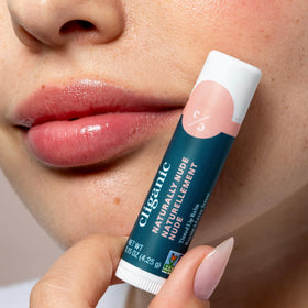 Cliganic open tubes revealing balm tips and easy application for on-the-go use