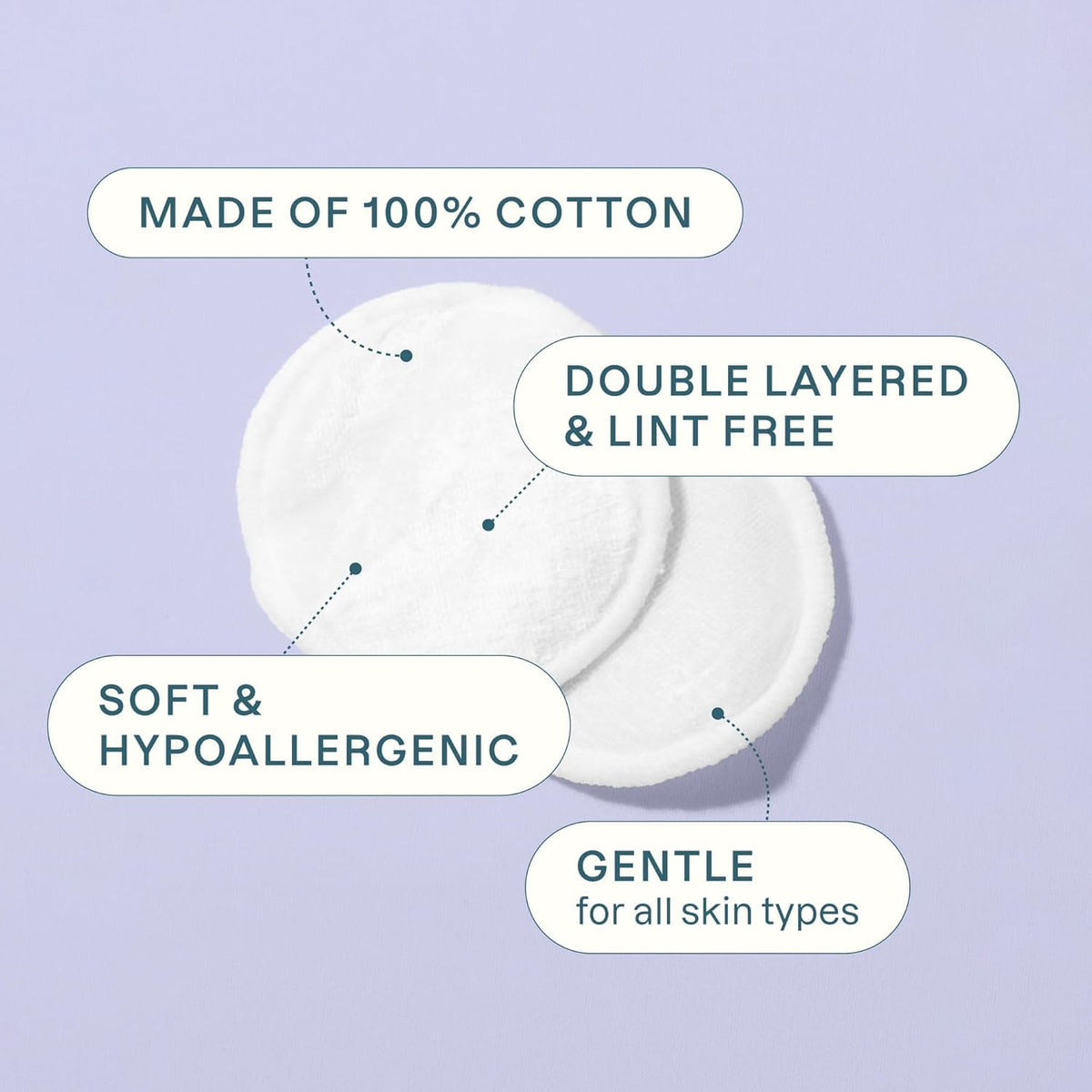 Cliganic pad absorbing toner demonstrating quick liquid pickup