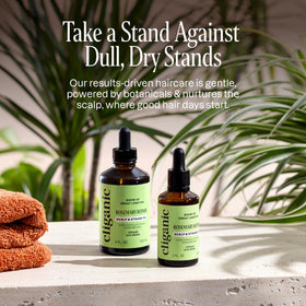 Cliganic 2 fl oz bottle in hand showing compact travel-friendly size