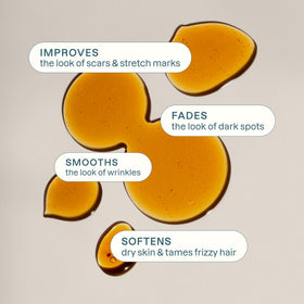 Cliganic dropper dispensing golden Vitamin E oil for precise dosing