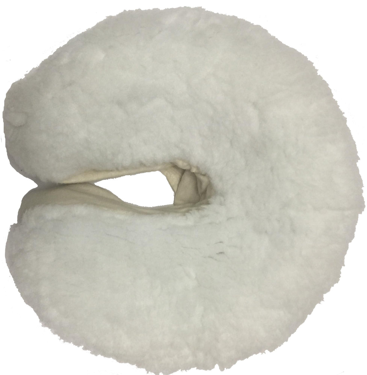 Close-up of Therapist's Choice fleece texture demonstrating plush softness and warmth