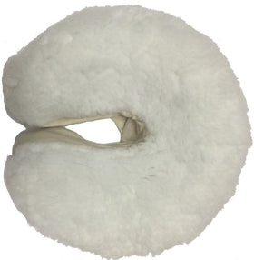 Close-up of Therapist's Choice fleece texture demonstrating plush softness and warmth