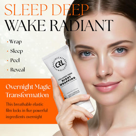 Clinical Resolution mask applied on face demonstrating overnight comfort
