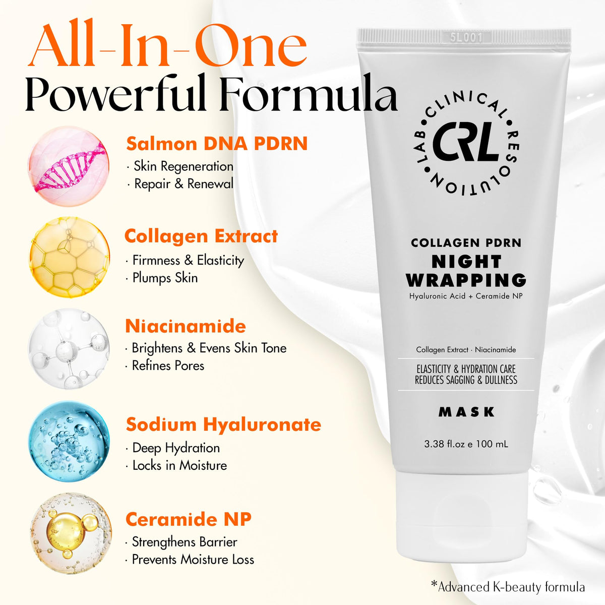 Clinical Resolution peel-off removed in one piece for easy cleanup