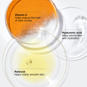 Clinique 0.34 fl oz bottle next to coin, conveys size and travel-friendly benefit