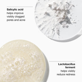 Clinique swatches of ivory and adjacent tones to help shade selection
