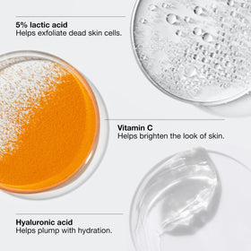 Clinique 1.7 fl oz bottle size comparison to show travel-friendly scale