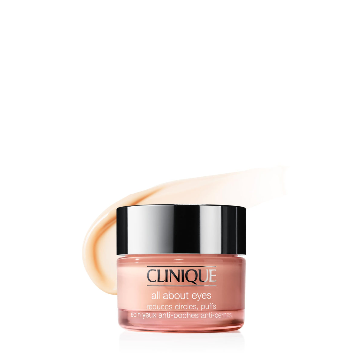 Clinique front jar showing clean packaging and one-ounce size benefit