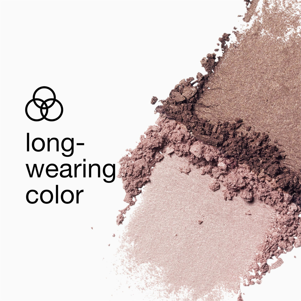 Clinique applying shadow with included sponge-tip applicator, smooth finish