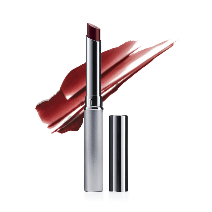 Clinique Almost Lipstick front tube showing shade and compact design, easy identification