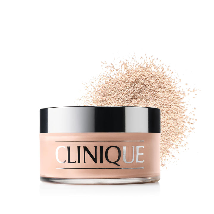 Clinique front packaging showing jar and lid, demonstrating compact design and reliability