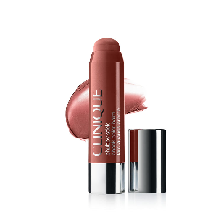 Clinique Chubby Stick front view showing compact travel-ready packaging and convenience