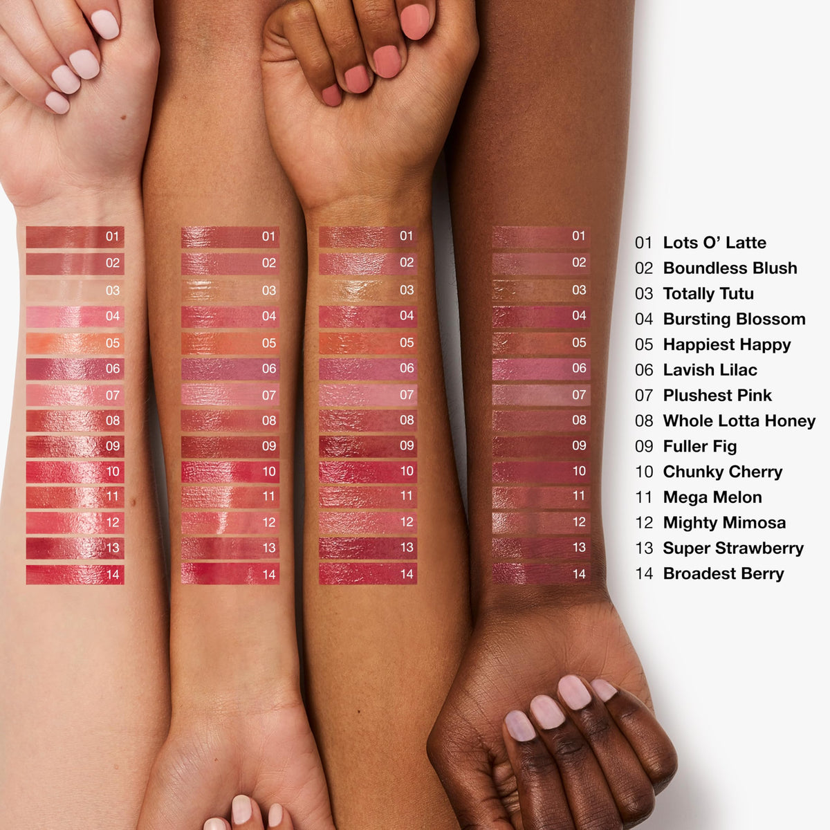 Clinique Chubby Stick Super Strawberry in a purse showing compact travel-friendly benefit