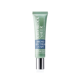 Clinique City Block front packaging showing SPF 25 and oil-free benefit