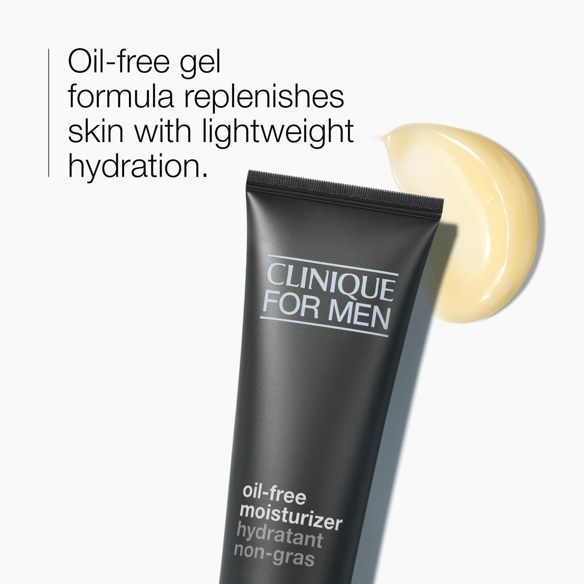 Clinique City Block texture close-up demonstrating sheer, oil-free finish